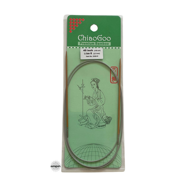 Bamboo Fixed Circular Needles 60cm to 100cm