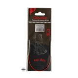 Knit Red Stainless Steel Fixed Circular Needles