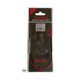 Knit Red Stainless Steel Fixed Circular Needles