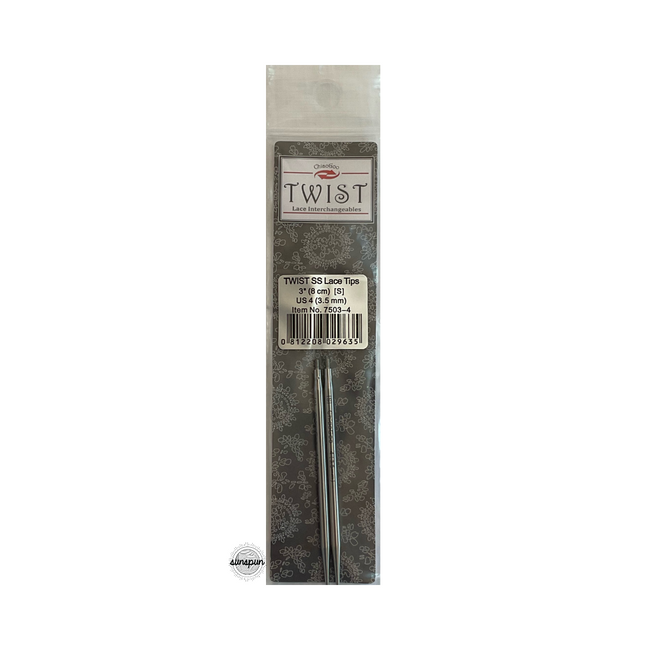 Twist Red Lace Tips 8cm