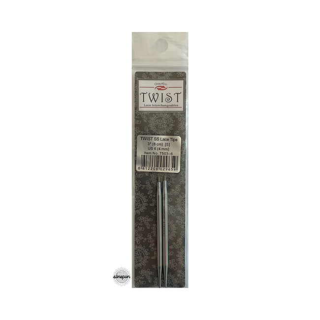 Twist Red Lace Tips 8cm