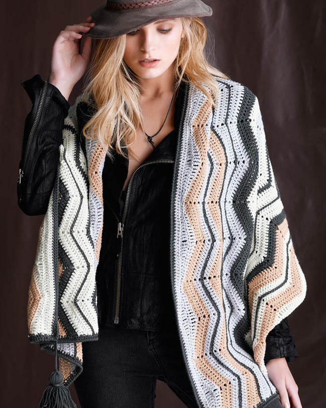 433 Chevron Scarf and Wrap