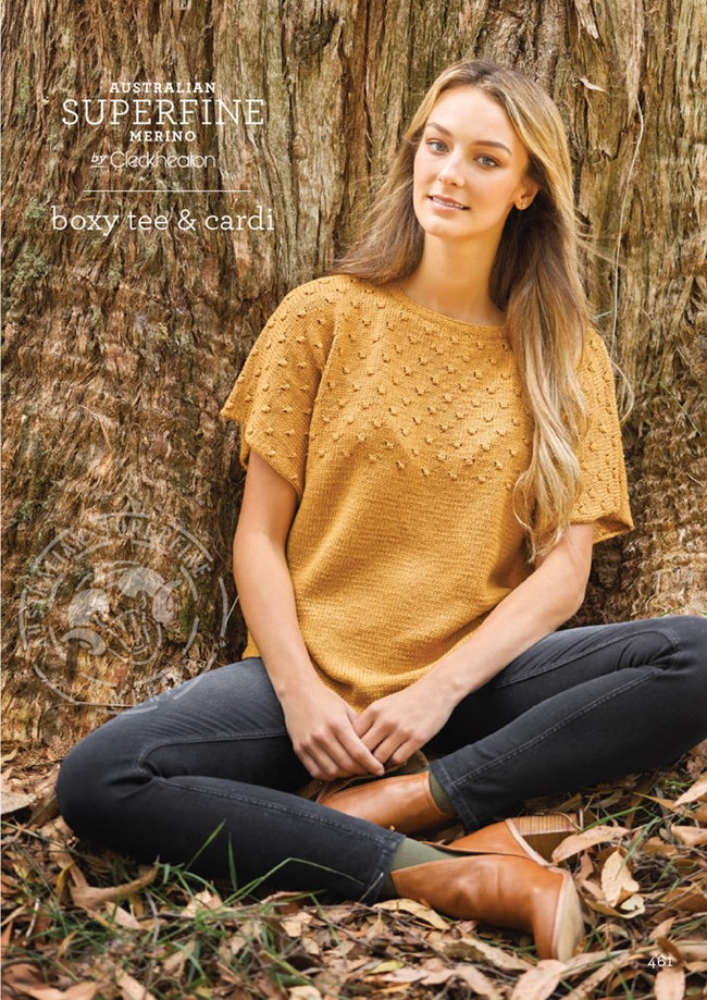 461 Box Tee and Cardi