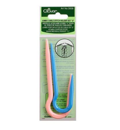 3008 Jumbo Cable Stitch U Holder Set