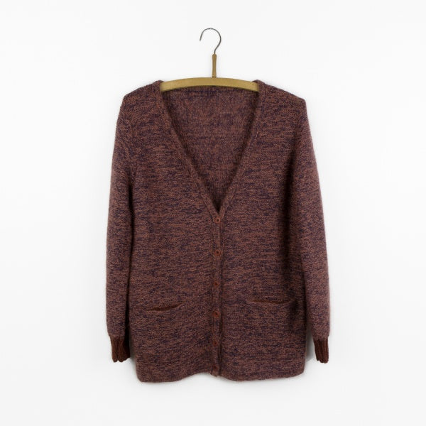 P (Purl) Cardigan and G (Garter Stitch) Hat