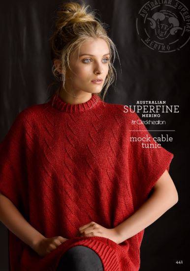441 Mock Cable Tunic