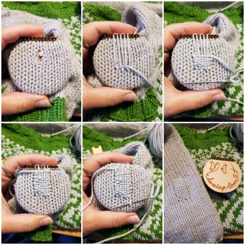 Darning & Mending Loom Kit - Small