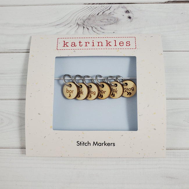 Sock Instruction Stitch Marker Set