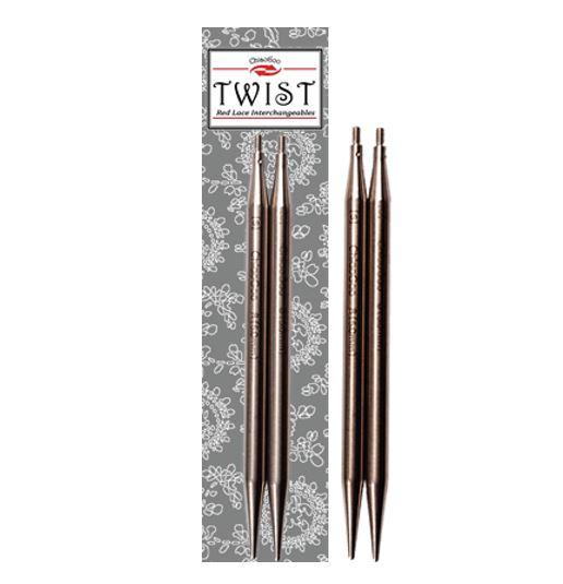 Twist Red Lace Tips 8cm