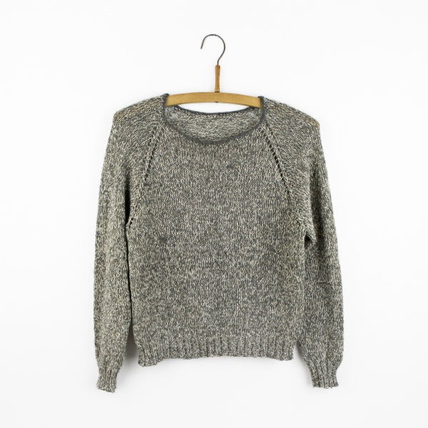 YO (Yarn Over) Raglan Blouse