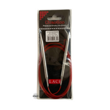 Red Lace Stainless Steel Fixed Circular Needles 100cm to 150cm