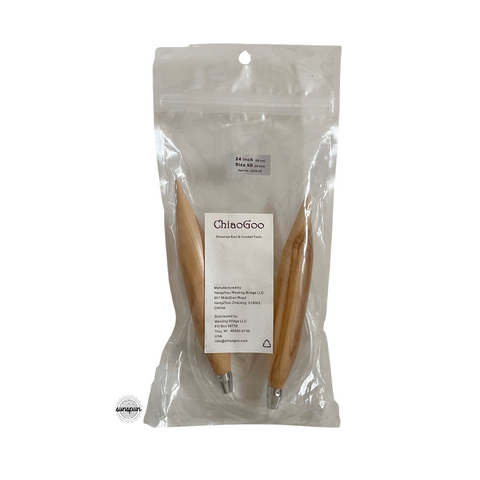 Bamboo Fixed Circular Needles 60cm to 100cm
