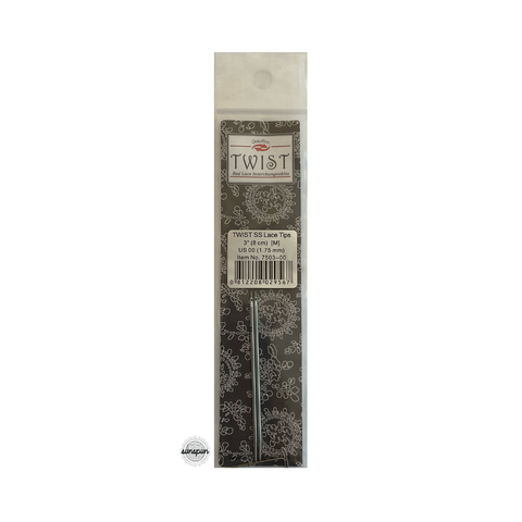 Twist Red Lace Tips 8cm
