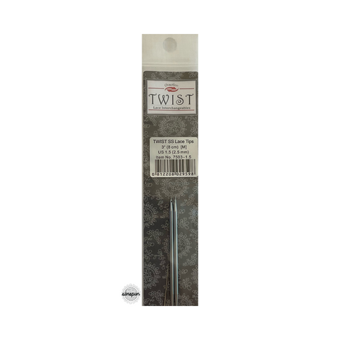 Twist Red Lace Tips 8cm
