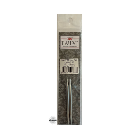 Twist Red Lace Tips 8cm