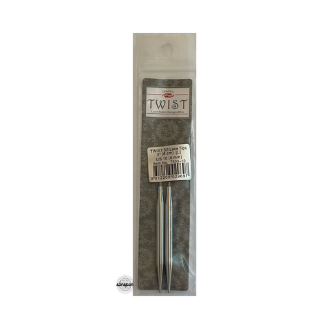 Twist Red Lace Tips 8cm