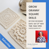 Grow Granny Square Skills - 21st November
