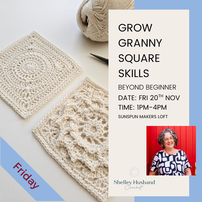 Grow Granny Square Skills - 20th November