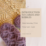 Introduction to Cables & Bobbles