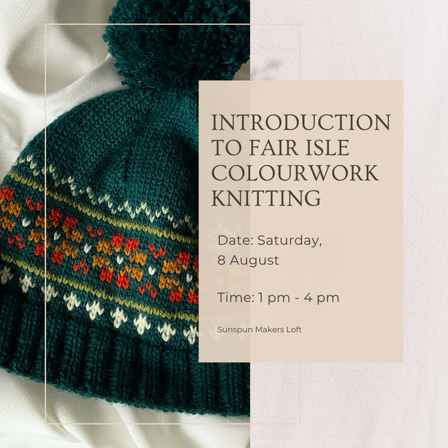 Introduction to Fair Isle / Colourwork Knitting