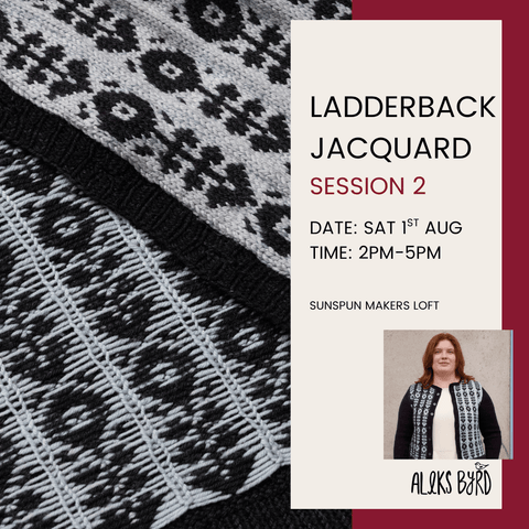 Ladderback Jacquard Session 2