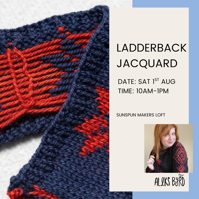 Ladderback Jacquard
