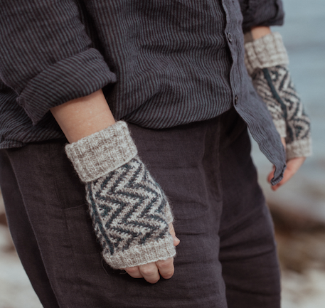 The Island and the Forest: A Knitted Correspondence