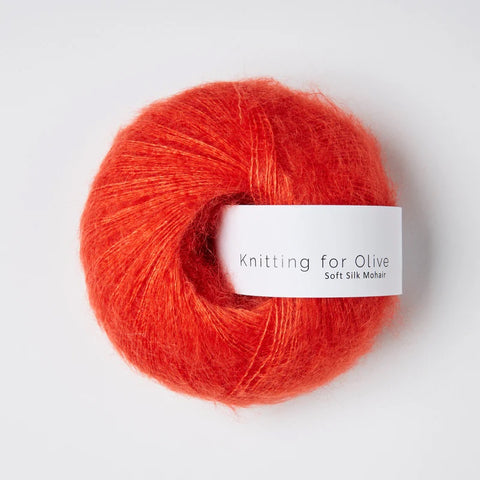 Knitting for Olive Soft Silk Mohair