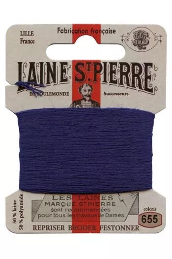 Laine Saint-Pierre Darning and Embroidery Wool (10m card)