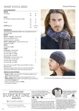 453 Men's Beanie, Mitts and Scarf