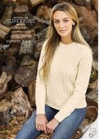 460 Wrap Cable Sweater and Cardi