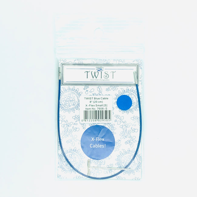 ChiaoGoo TWIST Blue X-Flex Cables – WoolfieYarn