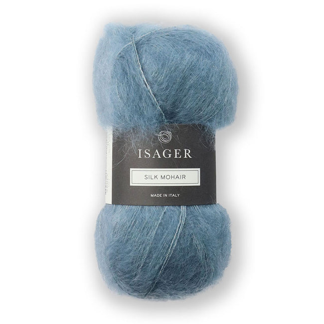 Isager Silk Mohair Colour 11 composed of super kid mohair and  silk