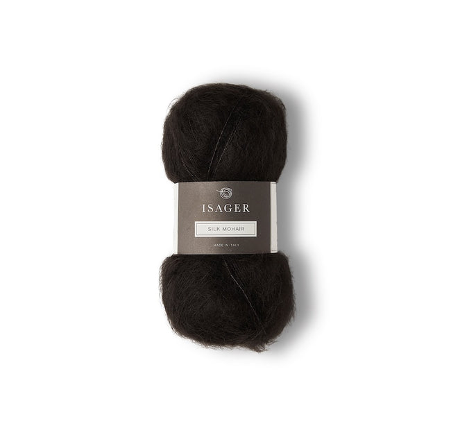 Isager Silk Mohair Colour 34 composed of super kid mohair and  silk