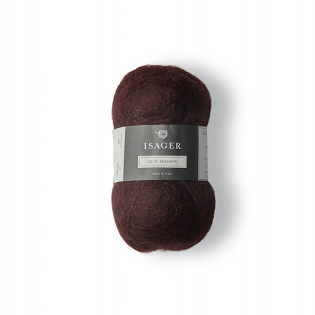 Isager Silk Mohair Colour 36 composed of super kid mohair and