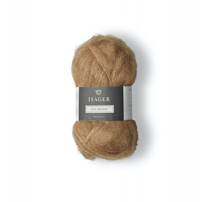 Isager Silk Mohair Colour 63 composed of super kid mohair and  silk